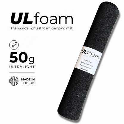 ULfoam 50g ultralight closed-cell foam sleeping mat, rolled